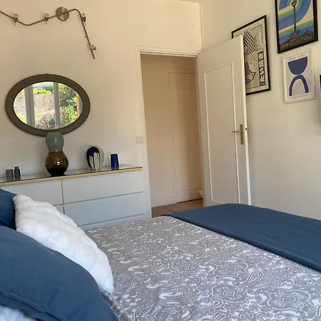 Apartamento 3 Pieces 10 Min De La Et Du Tram Niza